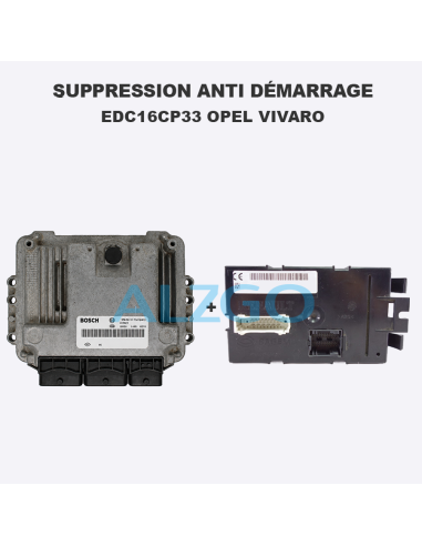 SUPPRESSION ANTI DEMARRAGE EDC16C36...