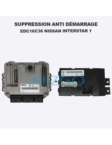SUPPRESSION ANTI DEMARRAGE EDC16C36...
