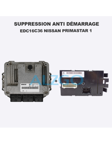SUPPRESSION ANTI DEMARRAGE EDC16C36...