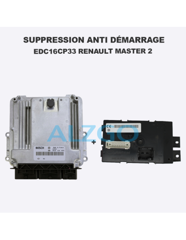 SUPPRESSION ANTI DEMARRAGE EDC16CP33...