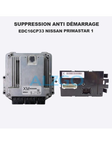 SUPPRESSION ANTI DEMARRAGE EDC16CP33...