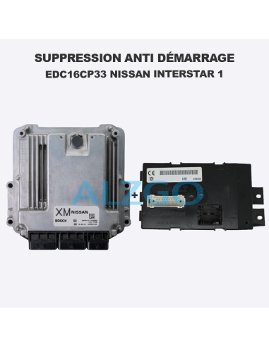 SUPPRESSION ANTI DEMARRAGE EDC16CP33...