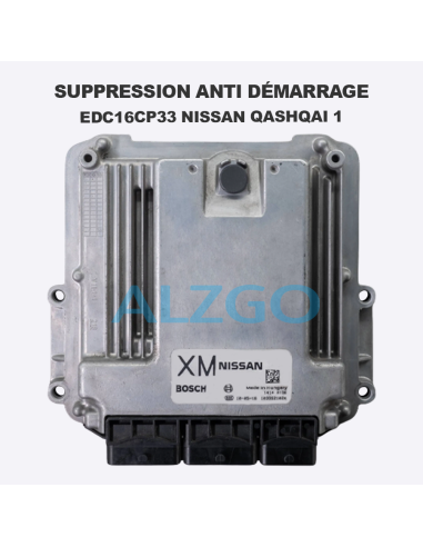 SUPPRESSION ANTI DEMARRAGE EDC16CP33...
