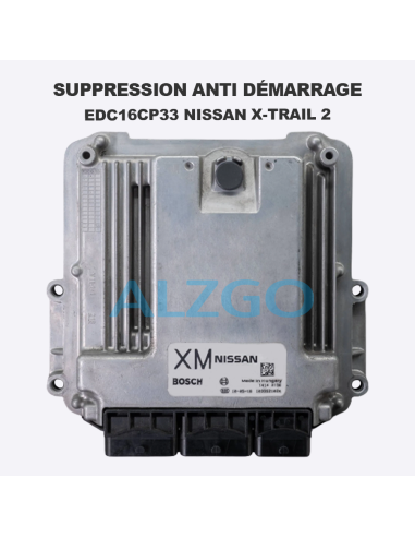 SUPPRESSION ANTI DEMARRAGE EDC16CP33...