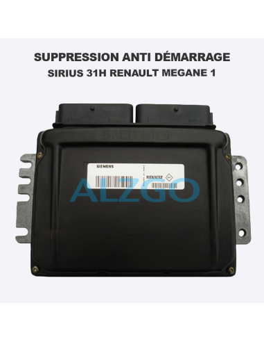 SUPPRESSION ANTI DEMARRAGE SIRIUS 31H...