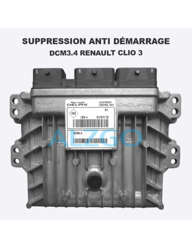 SUPPRESSION ANTI DEMARRAGE DCM3.4...