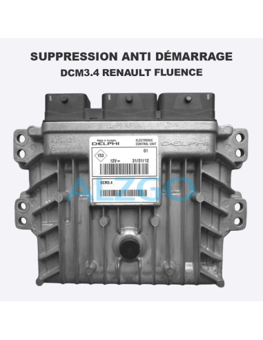 SUPPRESSION ANTI DEMARRAGE DCM3.4...