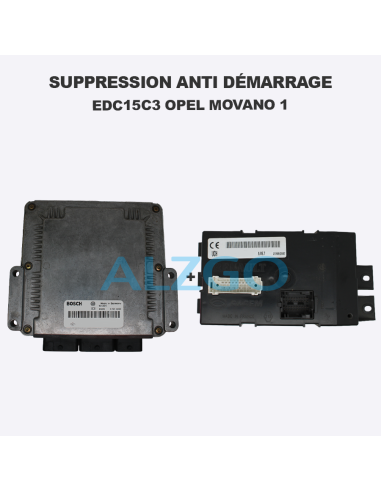 SUPPRESSION ANTI DEMARRAGE EDC15C3...