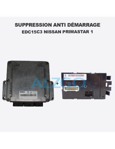 SUPPRESSION ANTI DEMARRAGE EDC15C3...