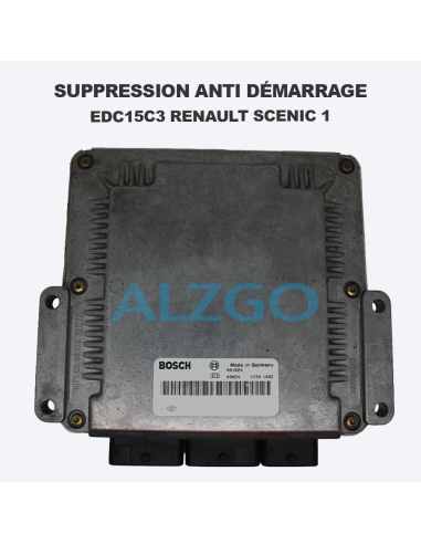 SUPPRESSION ANTI DEMARRAGE EDC15C3...