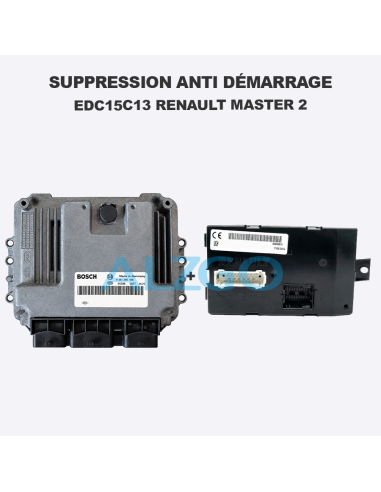 SUPPRESSION ANTI DEMARRAGE EDC15C13...