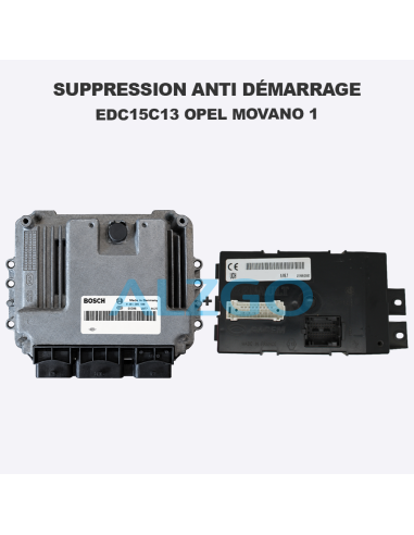 SUPPRESSION ANTI DEMARRAGE EDC15C13...