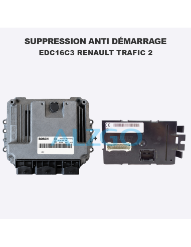SUPPRESSION ANTI DEMARRAGE EDC16C3...