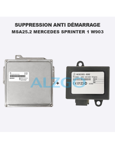 SUPPRESSION ANTI DEMARRAGE MSA25.2...