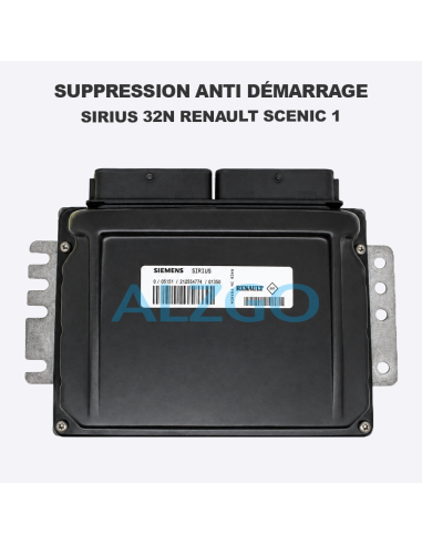 SUPPRESSION ANTI DEMARRAGE SIRIUS 32N...