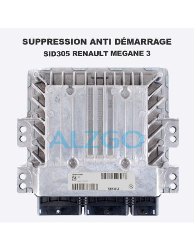 SUPPRESSION ANTI DEMARRAGE SID305...