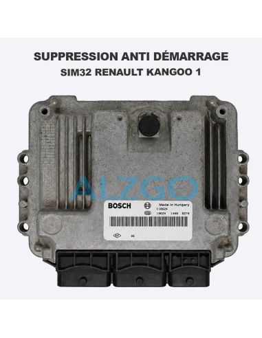 SUPPRESSION ANTI DEMARRAGE SIM32...