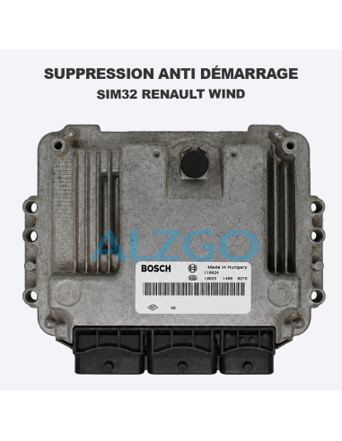 SUPPRESSION ANTI DEMARRAGE SIM32...