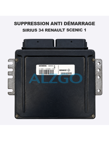 SUPPRESSION ANTI DEMARRAGE SIRIUS 34...