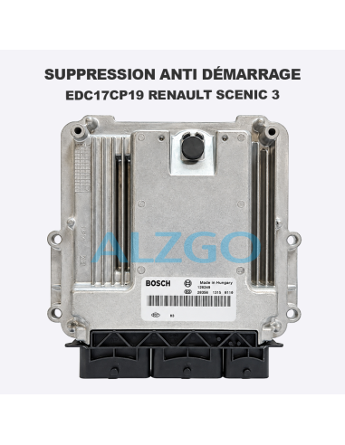 SUPPRESSION ANTI DEMARRAGE EDC17CP19...