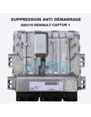SUPPRESSION ANTI DEMARRAGE SID310...