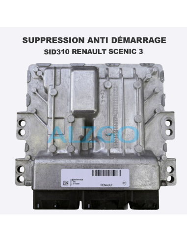 SUPPRESSION ANTI DEMARRAGE SID310...