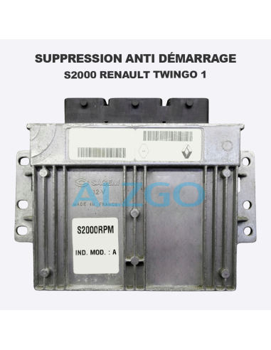 SUPPRESSION ANTI DEMARRAGE S2000...