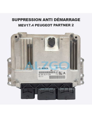 SUPPRESSION ANTI DEMARRAGE MEV17.4...