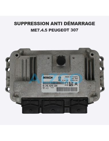 SUPPRESSION ANTI DEMARRAGE ME7.4.5...