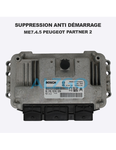 SUPPRESSION ANTI DEMARRAGE ME7.4.5...