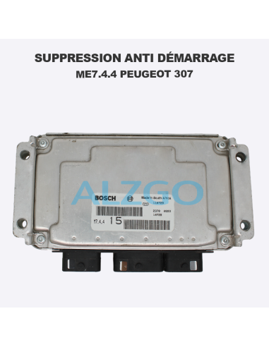 SUPPRESSION ANTI DEMARRAGE ME7.4.4...
