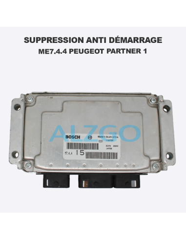 SUPPRESSION ANTI DEMARRAGE ME7.4.4...