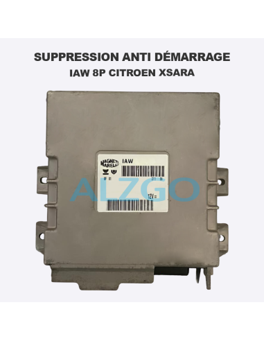 SUPPRESSION ANTI DEMARRAGE IAW 8P...