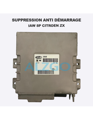 SUPPRESSION ANTI DEMARRAGE IAW 8P...