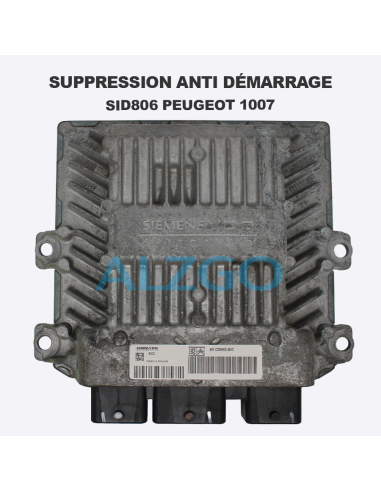 SUPPRESSION ANTI DEMARRAGE SID806...