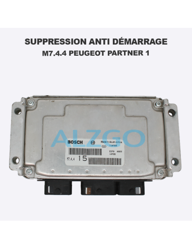 SUPPRESSION ANTI DEMARRAGE M7.4.4...