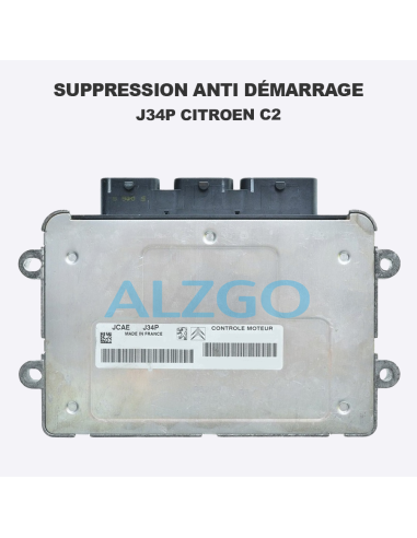 SUPPRESSION ANTI DEMARRAGE J34P...