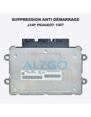 SUPPRESSION ANTI DEMARRAGE J34P...