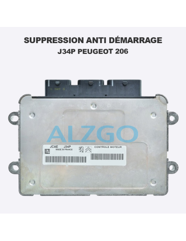 SUPPRESSION ANTI DEMARRAGE J34P...