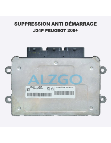 SUPPRESSION ANTI DEMARRAGE J34P...