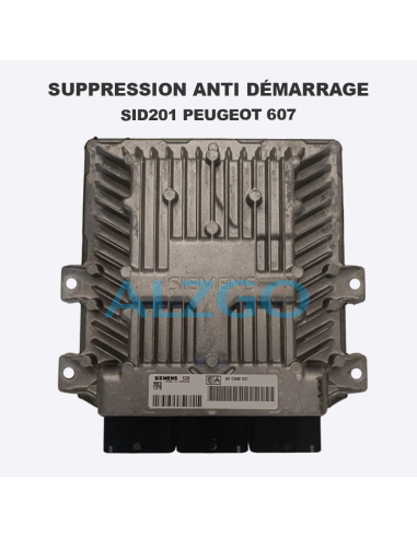 SUPPRESSION ANTI DEMARRAGE SID201...