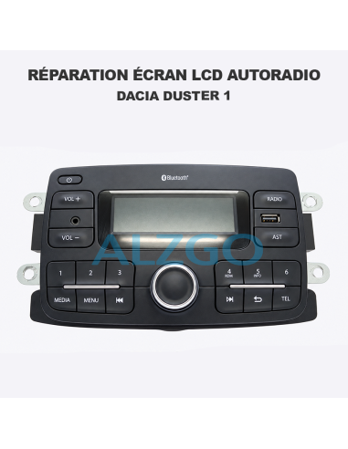 REPARATION ECRAN LCD AUTORADIO DACIA...
