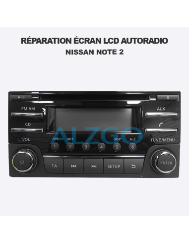 REPARATION ECRAN LCD AUTORADIO NISSAN...