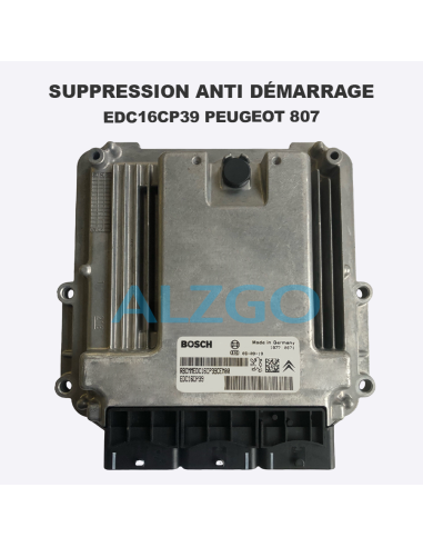 SUPPRESSION ANTI DEMARRAGE EDC16CP39...