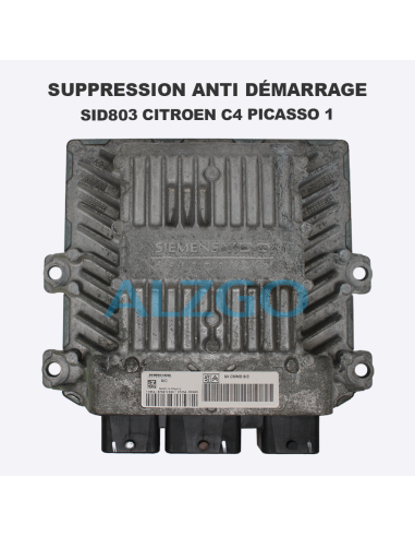 SUPPRESSION ANTI DEMARRAGE SID803...