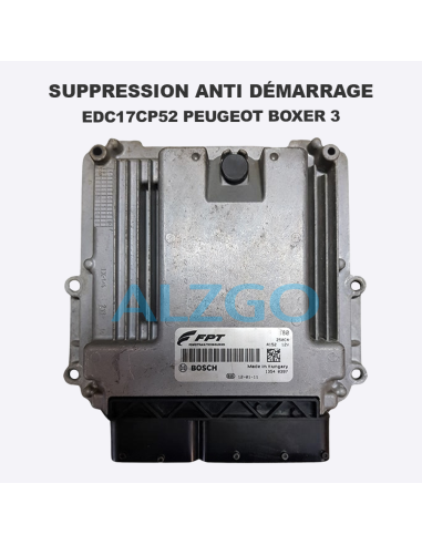 SUPPRESSION ANTI DEMARRAGE EDC17CP52...