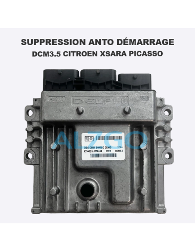 SUPPRESSION ANTI DEMARRAGE DCM3.5...