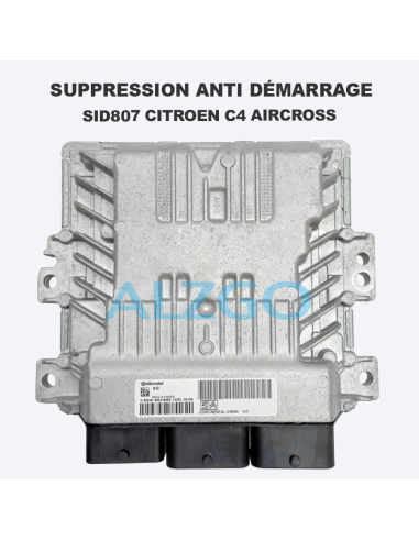 SUPPRESSION ANTI DEMARRAGE SID807...