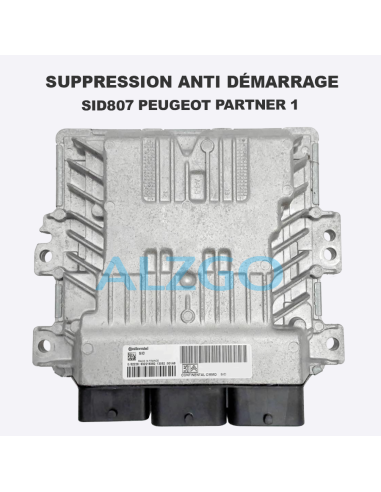 SUPPRESSION ANTI DEMARRAGE SID807...