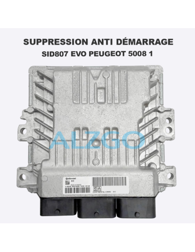 SUPPRESSION ANTI DEMARRAGE SID807 EVO...